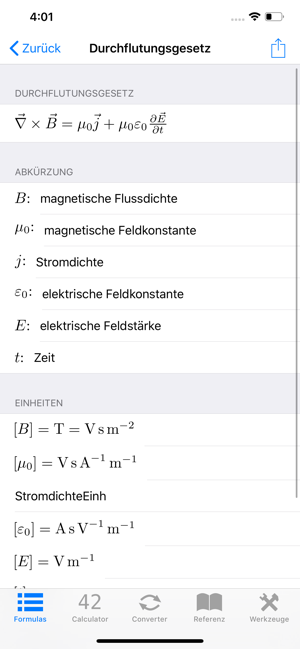 Phy - phys. Formelsammlung(圖4)-速報App