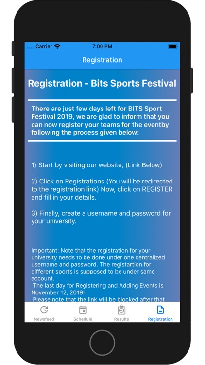 BITS Sports Festival