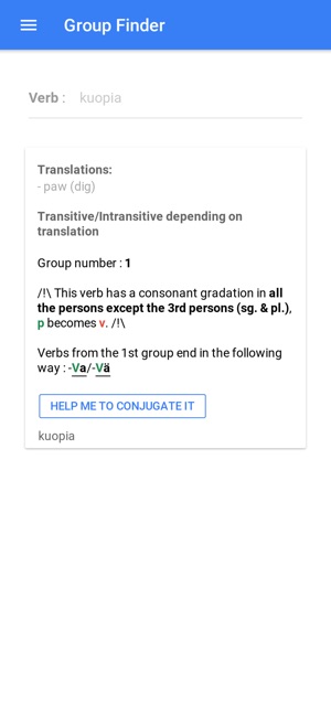 Finnco: Learn Finnish Verbs(圖2)-速報App