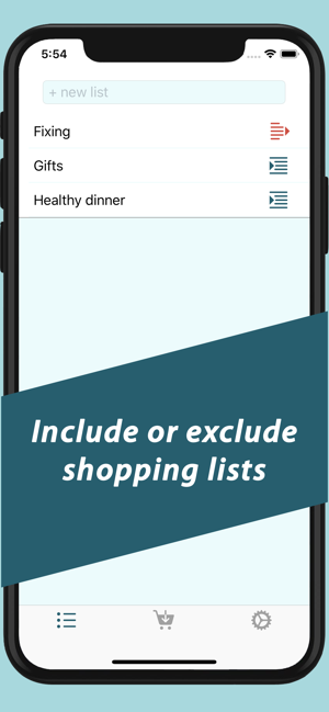 Buy easy - grocery list maker