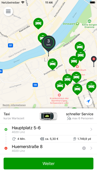 Taxi Linz 6969 screenshot 3