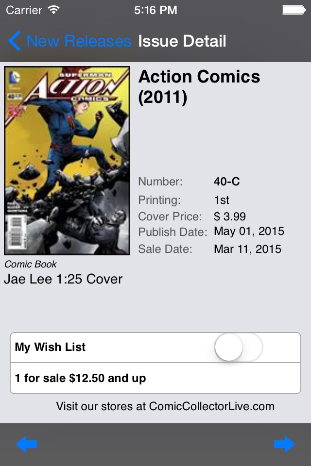 Comic Collector Live screenshot 4