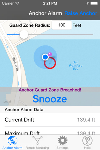 Anchor Alarm for Boaters - náhled