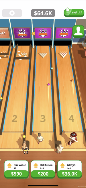 Idle Tap Bowling(圖4)-速報App