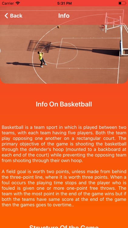 Info On Basketball