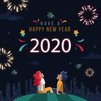 2025 Happy New Year Frames