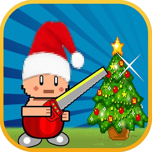 Funny timber baby - timberman Icon