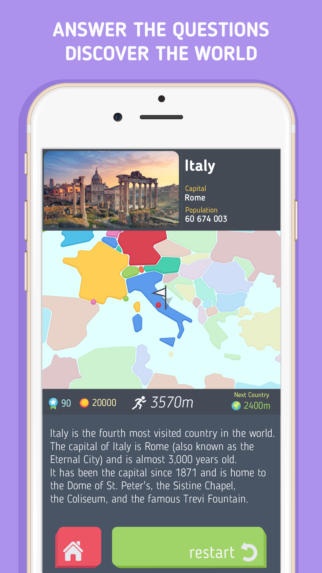 Quiz Run World Tour | AppFollow | App’s reputation platform