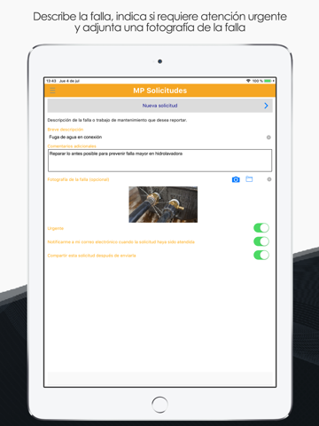 MP Solicitudes screenshot 3