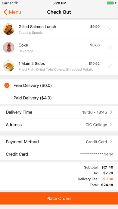 FoodFun - Food Delivery, Fast screenshot 3