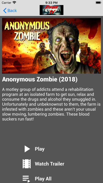Zombie TV Channel screenshot 2