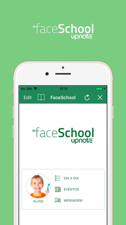 Faceschool Upnote