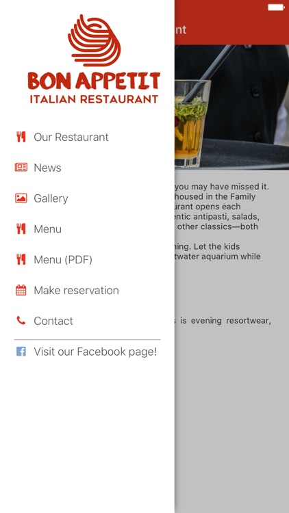 Restaurant & Bar App Template