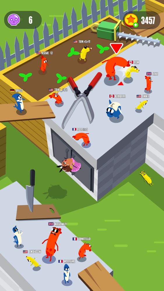 Sausage Wars.io App for iPhone Free Download Sausage Wars.io for iPad