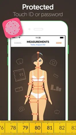 Game screenshot PEP : Body diary - weight loss apk