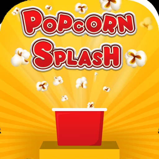 Popcorn Splash Fill Bucket Icon