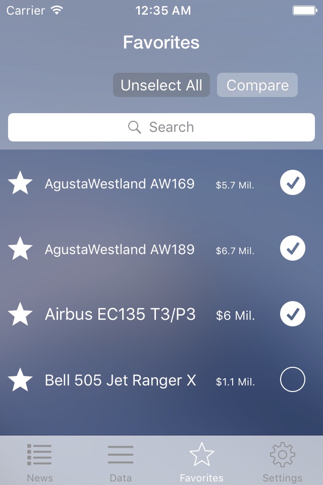 AirDB Civil Helicopters Data screenshot 4