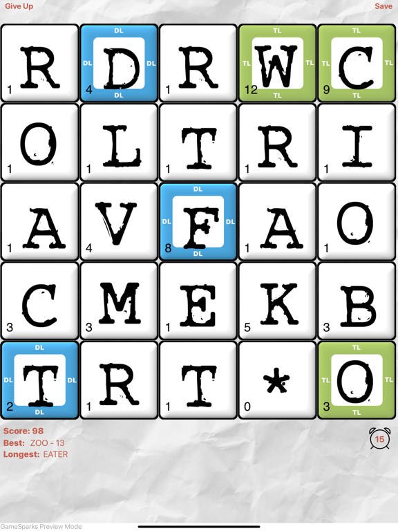 Screenshot #5 pour Clock Word