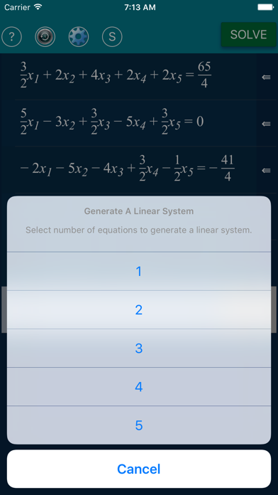 How to cancel & delete Math Equation Solver - ESolver from iphone & ipad 4