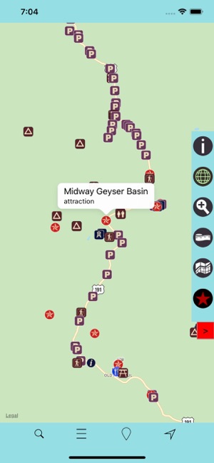 Yellowstone National Park GPS