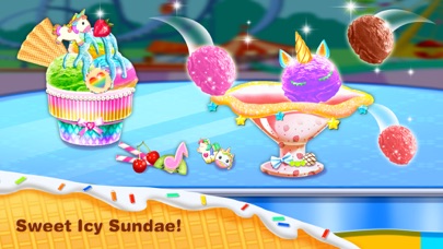 Unicorn Ice Cream-Chef Games screenshot 4