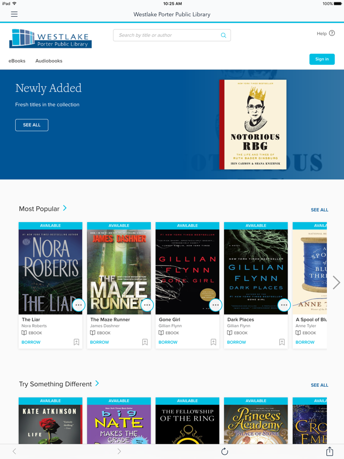 OverDrive eBooks  audiobooks