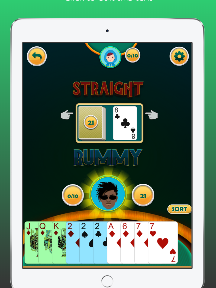 Gin Rummy Offline Card Game App for iPhone Free Download Gin Rummy Offline Card Game for iPad