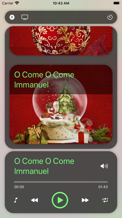 How to cancel & delete Christmas Hymns Holiday Themes: Xmas Music and HD Wallpapers from iphone & ipad 3