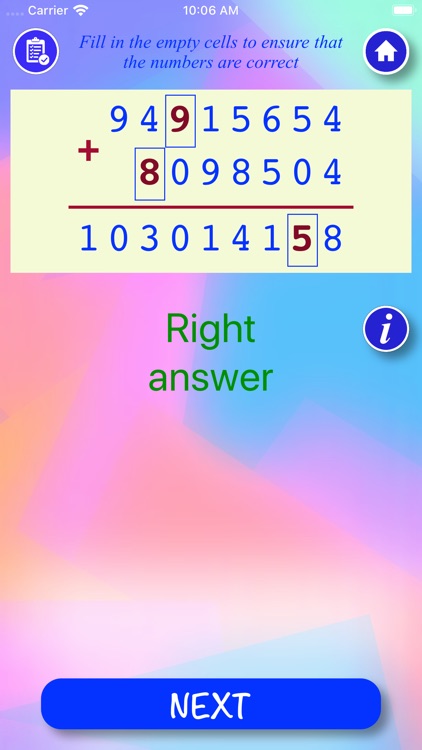 Math training on large numbers screenshot-3