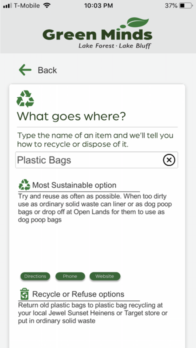 Recycle with Green Minds LFLB screenshot 3