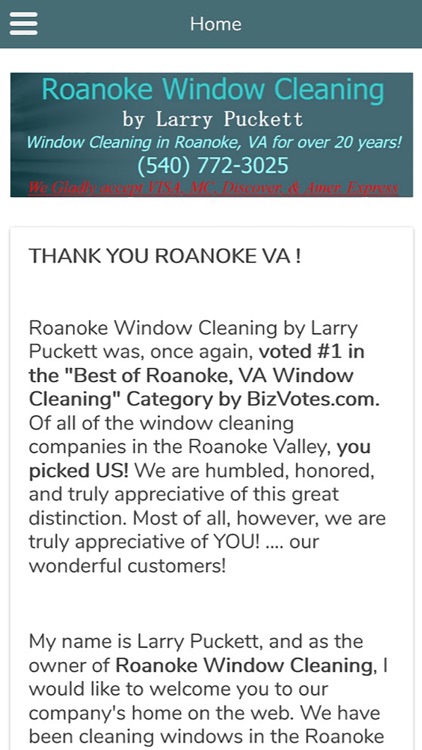 Roanoke Window Cleaning