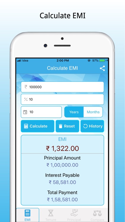 EMI - Loan Calculator