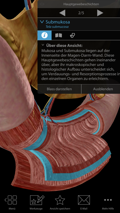 Physiologie & Pathologie app screenshot 5 by Visible Body - appdatabase.net