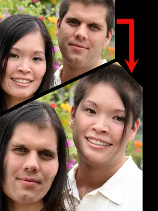 Zrzut ekranu 2 Cambia de Caras - iSwap Faces iphone