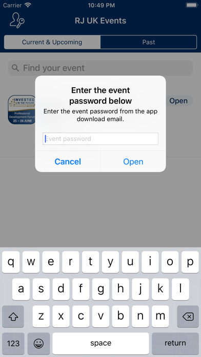 How to cancel & delete Raymond James UK Events from iphone & ipad 2