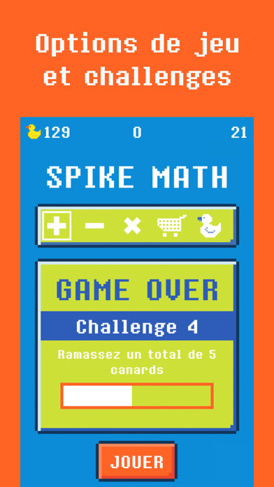 Spike Math - jeux rapides