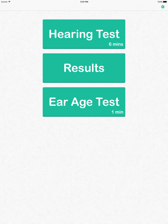 Hearing Test & Ear Age Test screenshot