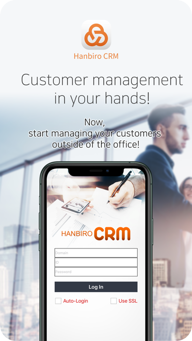 How to cancel & delete Hanbiro CRM from iphone & ipad 1