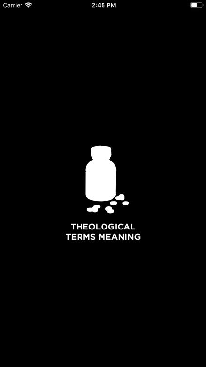 Medicine Terms Meaning