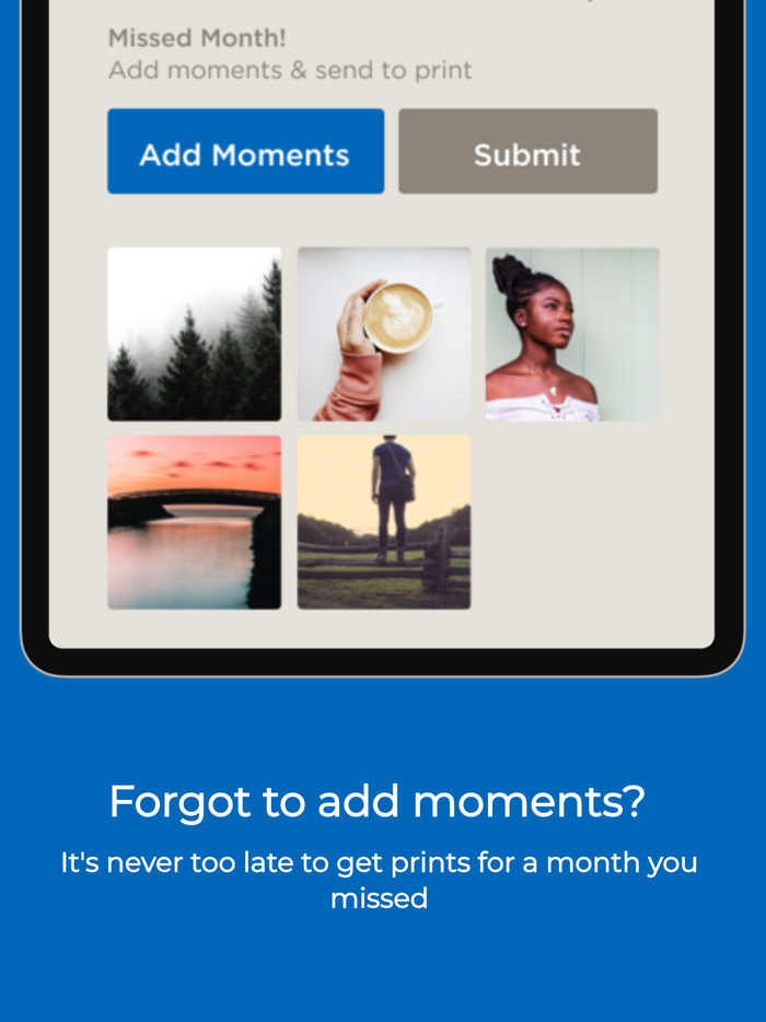 timeshel- monthly photo prints