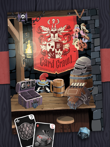 Скриншот из Card Crawl