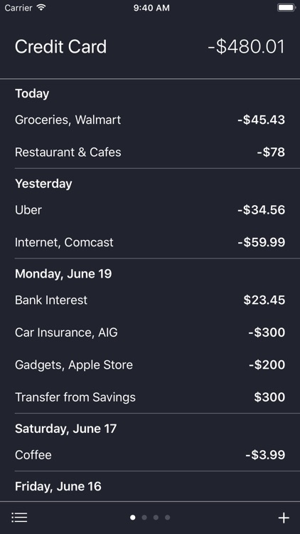 Debit & Credit