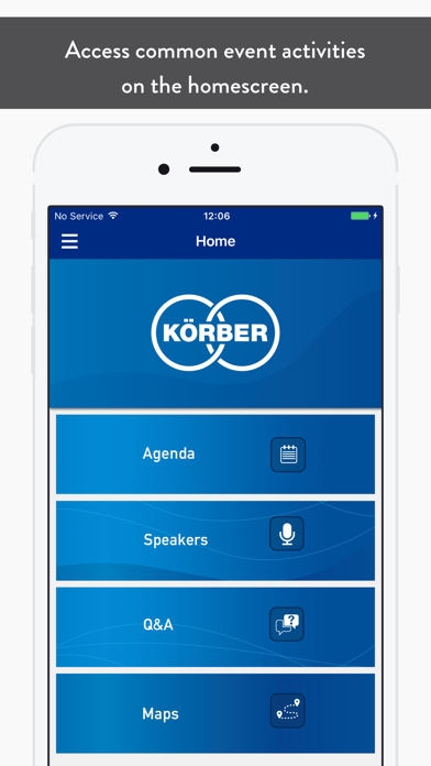 Körber Events screenshot 2