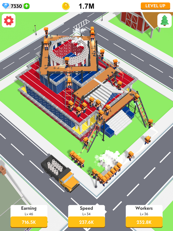 iPad Image of Idle Construction 3D