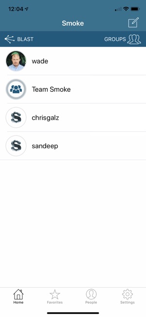 Smoke Private Messaging