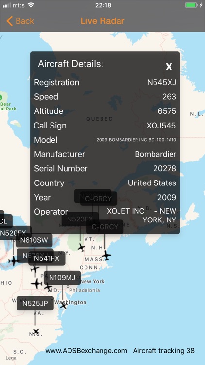 AirDB Business Aviation Data screenshot-3