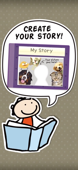 Kid in Story Book Maker