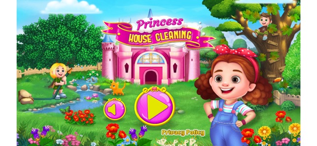 Princess Messy House Cleaning