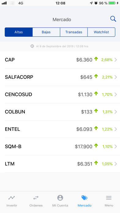 Corredores de Bolsa Consorcio screenshot 4