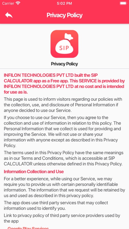 SIP Calculator-App screenshot-3